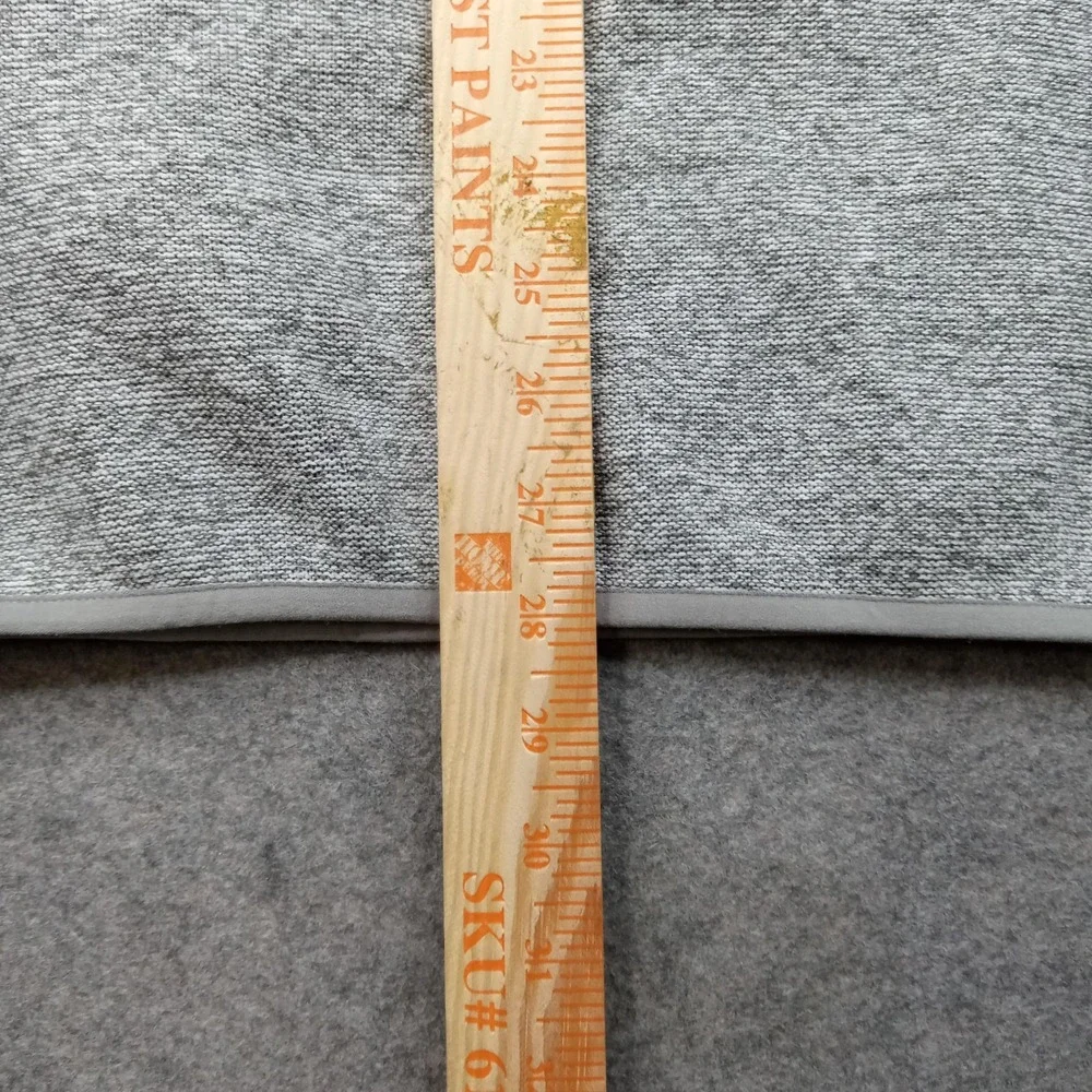 Eddie Bauer Sweatshirt Mens 2XL‎ Gray Snap Button Henley Fleece Pullover Pockets - Picture 6 of 8